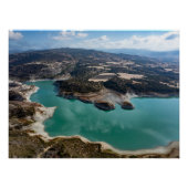 Evretou Resevoir, Paphos, Cyprus ポスター (正面)