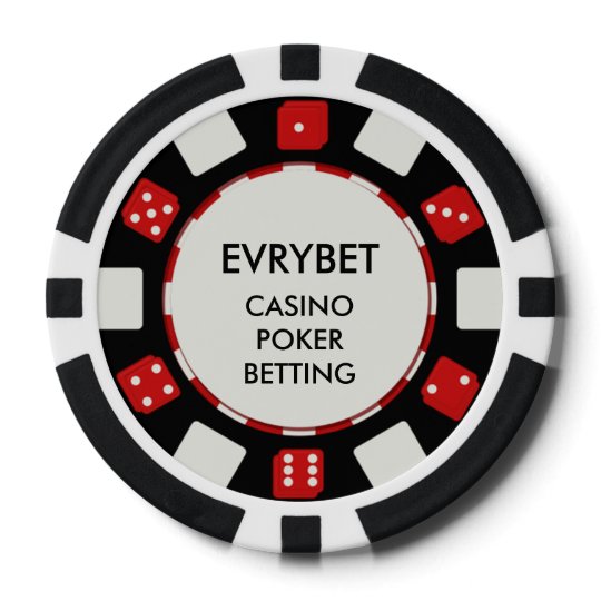 Evrybetのカジノの破片 ポーカーチップ Zazzle Co Jp