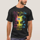 EVS Life Everything Is Fine Colorful Tシャツ (正面)