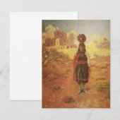 EWロールinsによるヴィンテージインディアンの水運び (正面/裏面)