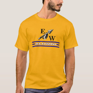 EW卒業生金ゴールド Tシャツ