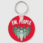 Ew、人 キーホルダー (正面)