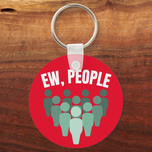 Ew、人 キーホルダー (正面)