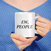 Ew、人 コーヒーマグカップ