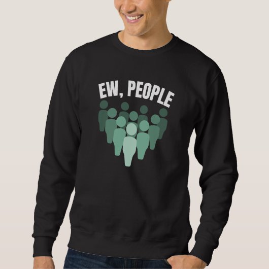 Ew、人 スウェットシャツ (正面)