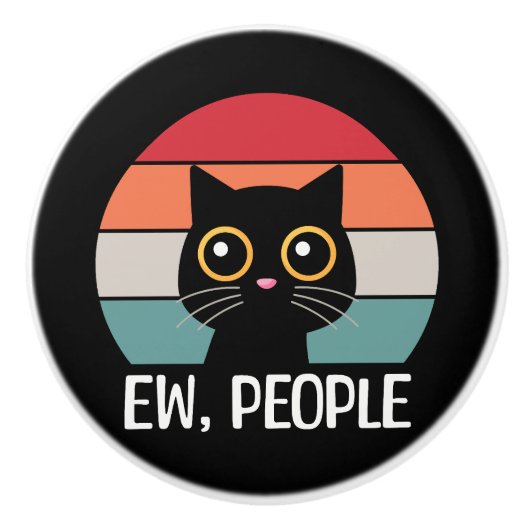 Ew、人 セラミックノブ (正面)