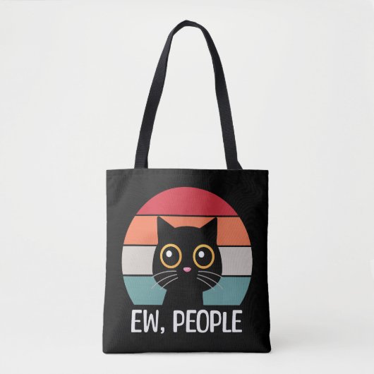 Ew、人 トートバッグ (正面)