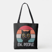 Ew、人 トートバッグ (裏面)