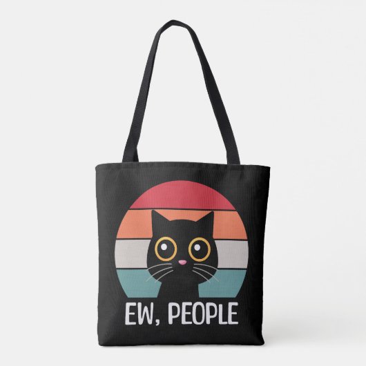 Ew、人 トートバッグ (裏面)