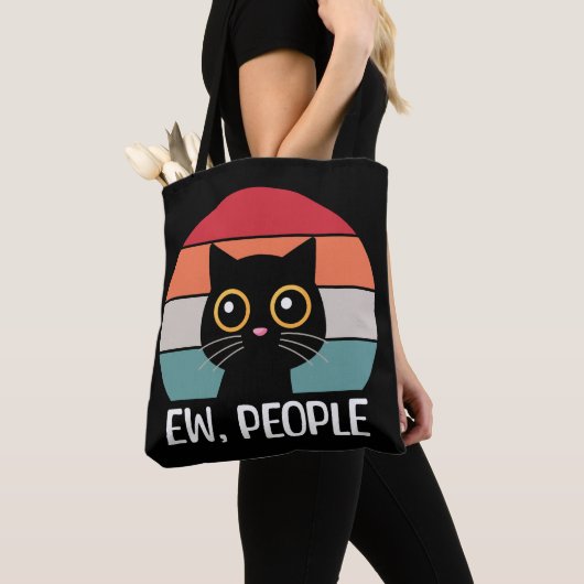 Ew、人 トートバッグ (クローズアップ)