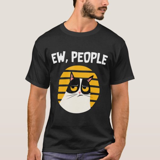 Ew、人 Tシャツ (正面)