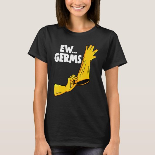 EW Germs女性清掃チーム Tシャツ (正面)