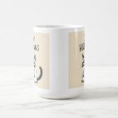 Ew Hoomans Funny Cat Mug コーヒーマグカップ (中央)