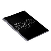 Ew、People おもしろい Meowy猫好き ノートブック (右側)