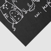 Ew、People おもしろい Meowy猫好き 薄葉紙 (詳細)
