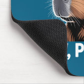 Ew People Capybara Christmas Humor マウスパッド (コーナー)