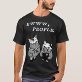 Ew People  Cat  Introvert Tシャツ (正面)