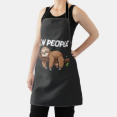 Ew People Sloth T-Shirt エプロン (インサイチュ)