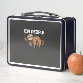 Ew People Sloth T-Shirt メタルランチボックス (インサイチュ)