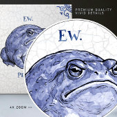Ew People Toad Delft Blue Dutch Style  タイル