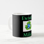 EwasteMike Mug コーヒーマグカップ (正面左)