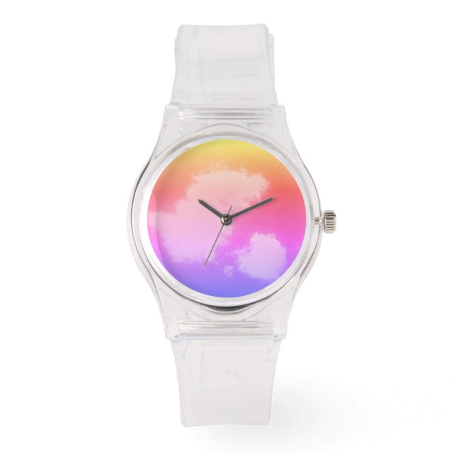 eWatchウィメンズアートスタイルデザイン 腕時計 (正面)