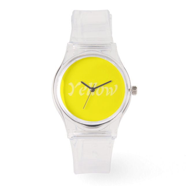 eWatchウィメンズカラーデザインスタイル 腕時計 (正面)