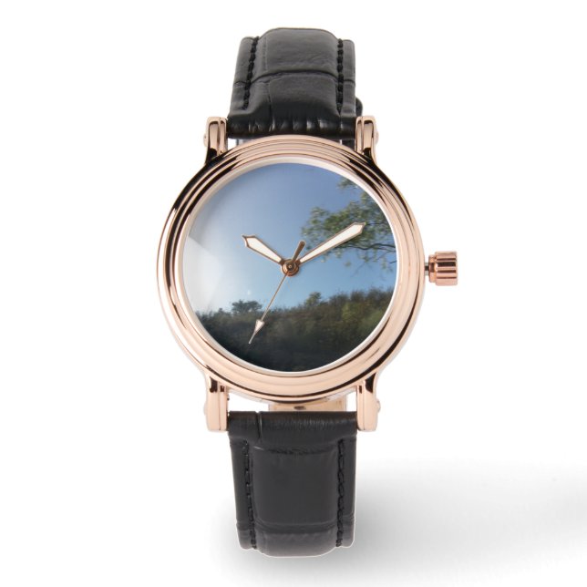 eWatchウォッチ女性アートとデザインスタイル 腕時計 (正面)