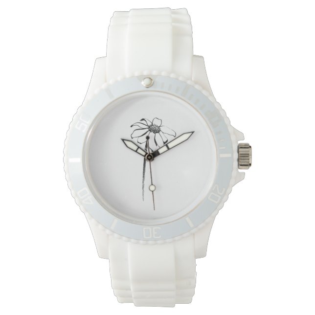 eWatchウォッチ女性アートとデザインスタイル 腕時計 (正面)