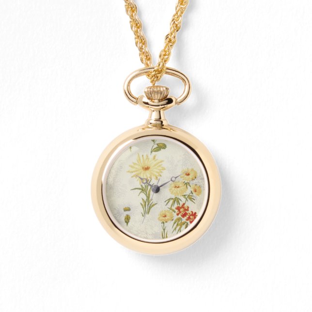 eWatchネックレスレディメンズスタイルデザイン 腕時計 (正面)