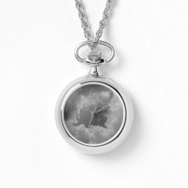 eWatchネックレス女性のタイムフライスタイル 腕時計