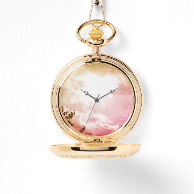 eWatchポケットアートスタイルデザイン 腕時計 (正面)