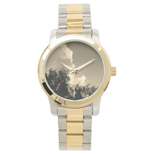 eWatchメンズアートスタイルデザイン 腕時計 (正面)