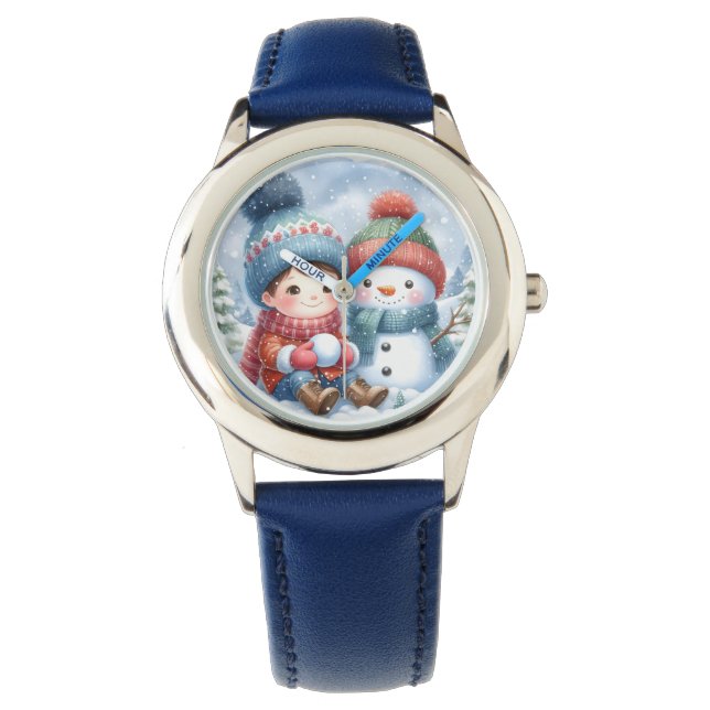 eWatch Watch-Kids Festive Christmas Watch 腕時計 (正面)