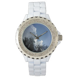 eWATCH WOMEN'S BLUE SKYエコ 腕時計