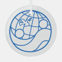 EWB-USAグラスホリデイオーナメント