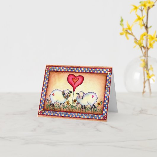 EWEはSHARON SHARPEによってSEW SPECIAL カード (黄色い花)