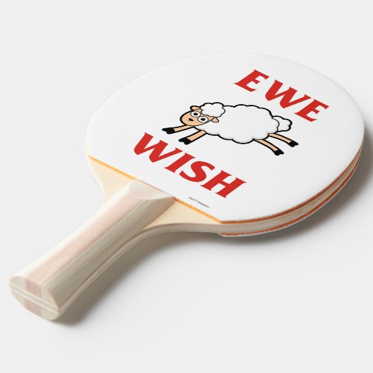 Eweウィッシュ 卓球ラケット (正面アングル)