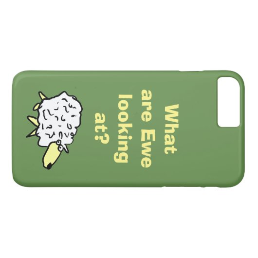 「ewe」とは何を見ているか Case-Mate iPhoneケース (裏面(横))