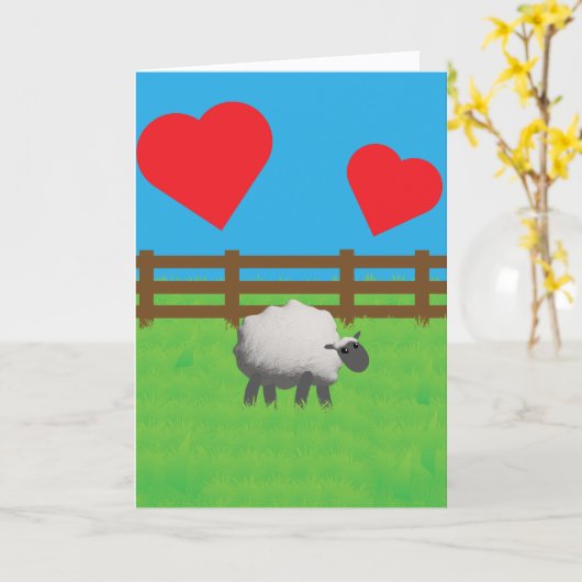 Ewe had me at BAA カード (黄色い花)