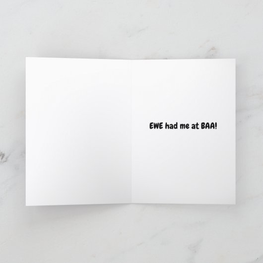 Ewe had me at BAA カード (内部)