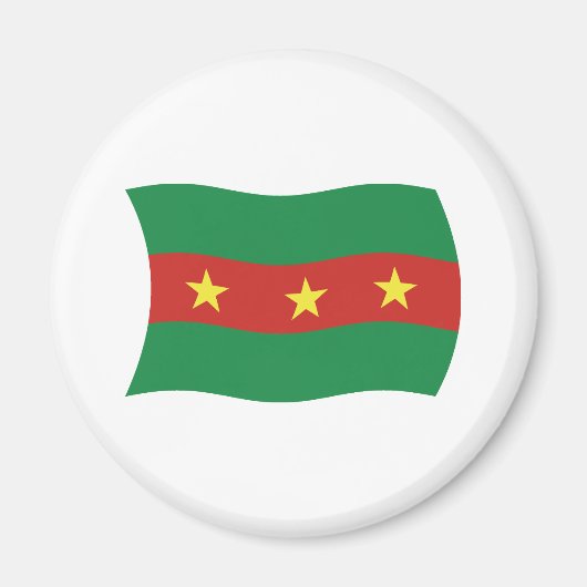 Ewe People国旗の磁石 マグネット (正面)