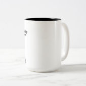 Ewenityの農場のコーヒー・マグ ツートーンマグカップ (正面右)