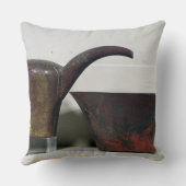 Ewerおよび洗面器(銅) クッション (裏面)