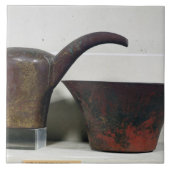Ewerおよび洗面器(銅) タイル (正面)