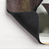 Ewerおよび洗面器(銅) マウスパッド (コーナー)