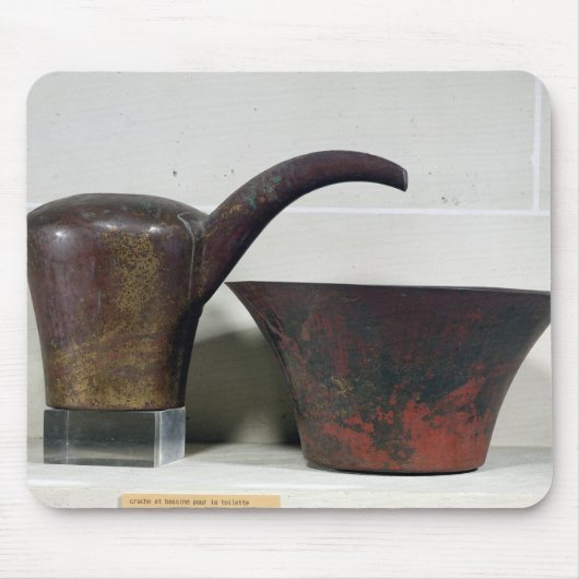 Ewerおよび洗面器(銅) マウスパッド (正面)