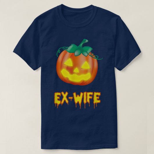 EWife Funny Halloween Family JackOLantern Pumpkin  Tシャツ (デザイン正面)