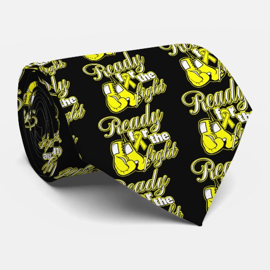 Ewing Sarcoma Gloves Ready For The Fight.png ネクタイ (ロール)