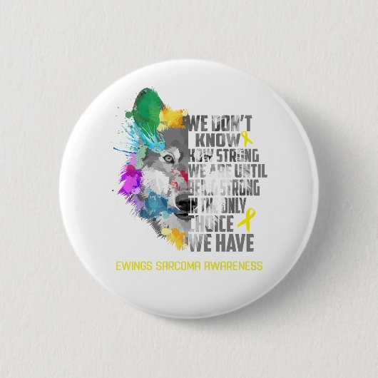 Ewings肉腫認識度リボンサポートギフト 缶バッジ (正面)